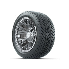 Set of (4) 12 in GTW® Stellar Chrome Wheels with 215/35-12 Mamba Street Tires Lakeside Buggies Parts and Accessories