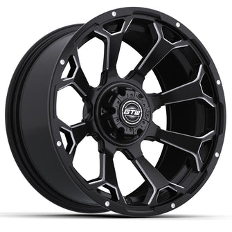 15x7 GTW® Raven Off-Road Matte Black Wheel GTW Tire & Wheel Builder