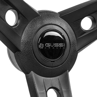 Gussi Italia® Lugana Black Steering Wheel Compatible with ICON Golf Car Models & AEV Golf Car Models Gussi Shop By Make