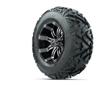 12” GTW Tempest Black and Machined Wheels with 23” Barrage Mud Tires – Set of 4 GTW Parts and Accessories