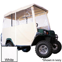 Lakeside Buggies White 4-Passenger Over-The-Top Vinyl Enclosure For EZGO TXT w/80″ RedDotTop- 62391 RedDot Enclosures