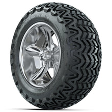 Set of (4) 14 in GTW Godfather Wheels with 23x10-14 GTW Predator All-Terrain Tires Lakeside Buggies Parts and Accessories