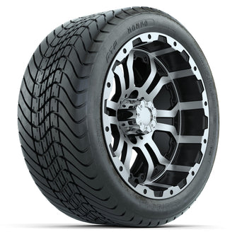 Set of (4) 14 in GTW Omega Wheels with 225/30-14 Mamba Street Tires Lakeside Buggies Parts and Accessories