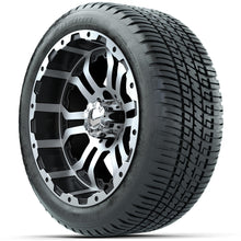 Set of (4) 14 in GTW Omega Wheels with 205/30-14 Fusion Street Tires Lakeside Buggies Parts and Accessories