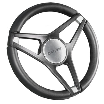 Gussi Molino® Black Steering Wheel (Club Car) Lakeside Buggies