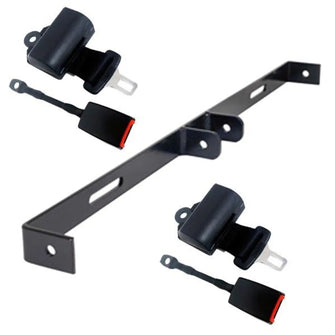 Lakeside Buggies Retractable Seat Belt Kit with Bracket- 53265 Lakeside Buggies Direct Seat belts