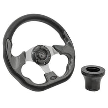 Lakeside Buggies Club Car DS Carbon Fiber Racer Steering Wheel Kit- 06-090 GTW Steering accessories