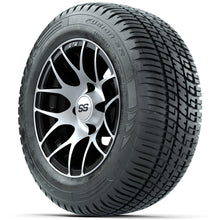 Set of (4) 12 in GTW Pursuit Wheels with 215/50-R12 Fusion S/R Street Tires Lakeside Buggies Parts and Accessories