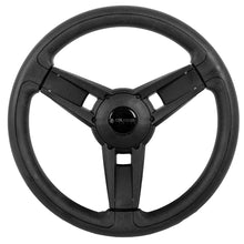 Gussi Italia® Giazza Black Steering Wheel Compatible with ICON Golf Car Models & AEV Golf Car Models Lakeside Buggies