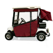 Lakeside Buggies RedDot® Chameleon 2 Passenger Track Style Burgundy Enclosure – TXT/T48 (Years 2014-Up)- 48557N EZGO Enlcosures