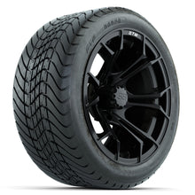 Set of (4) 14 in GTW Spyder Wheels with 225/30-14 Mamba Street Tires Lakeside Buggies Parts and Accessories