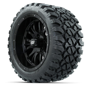 Set of (4) 14 in GTW Diesel Wheels with 23x10-14 GTW Nomad All-Terrain Tires Lakeside Buggies Parts and Accessories