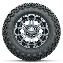 Set of (4) 12 in GTW Omega Wheels with 23x10.5-12 GTW Predator All-Terrain Tires Lakeside Buggies Parts and Accessories