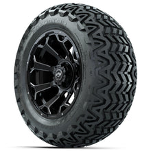 Set of (4) 14 in GTW Raven Wheels with 23x10-14 GTW Predator All-Terrain Tires Lakeside Buggies Parts and Accessories