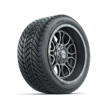 Set of (4) 14 in GTW® Volt Gunmetal Wheels with 225/30-14 Mamba Street Tire Lakeside Buggies Parts and Accessories