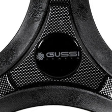 Gussi Italia® Brenta Black/Carbon Fiber Steering Wheel for EZGO Lakeside Buggies