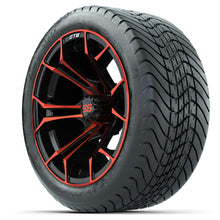 Set of (4) 14 in GTW Spyder Wheels with 225/30-14 Mamba Street Tires Lakeside Buggies Parts and Accessories