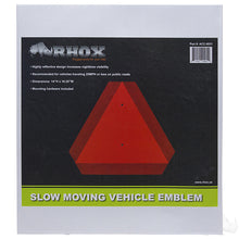 Lakeside Buggies Slow Moving Vehicle Emblem, Aluminum- ACC-0031 Lakeside Buggies NEED TO SORT