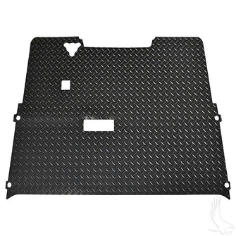 Lakeside Buggies Floor Mat, Diamond Plate Rubber, Black, E-Z-Go TXT 94-01.5- ACC-0170 Lakeside Buggies NEED TO SORT