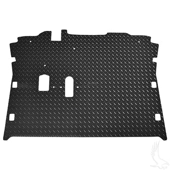 Lakeside Buggies Floor Mat, Diamond Plate Rubber, Black, E-Z-Go RXV 08+- ACC-0171 Lakeside Buggies NEED TO SORT