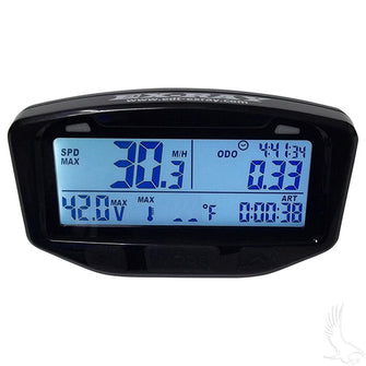 Lakeside Buggies Speedometer, Multi Function, Universal, w/o Motor Temperature Sensor- ACC-0202 Lakeside Buggies NEED TO SORT