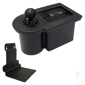 Lakeside Buggies Ball Washer Black, with Zytel Mounting Bracket for Club Car Tempo, Precedent- ACC-BW005 Lakeside Buggies NEED TO SORT