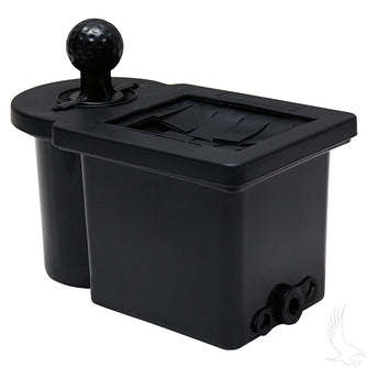 Lakeside Buggies Ball Washer Black, with Mounting Bracket for Club Car Tempo, Precedent- ACC-BW013 Lakeside Buggies NEED TO SORT