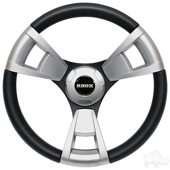 Lakeside Buggies Fontana Steering Wheel, Brushed, E-Z-Go Hub- ACC-SW153-EZ Lakeside Buggies NEED TO SORT