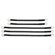 Lakeside Buggies Battery Cable SET, Includes (3) 12" (2) 9" 4 gauge, Yamaha G14/G16 36V 94+- BAT-1005A Lakeside Buggies NEED TO SORT