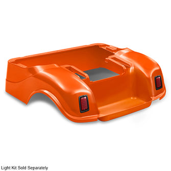 Lakeside Buggies DoubleTake Rear Body, E-Z-Go TXT 96+, Orange- BOD-DT0012-OR-R DoubleTake DoubleTake