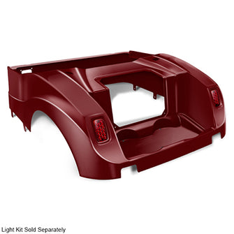 Lakeside Buggies DoubleTake Rear Body, E-Z-Go RXV 08+, Burgundy- BOD-DT0013-BY-R DoubleTake DoubleTake