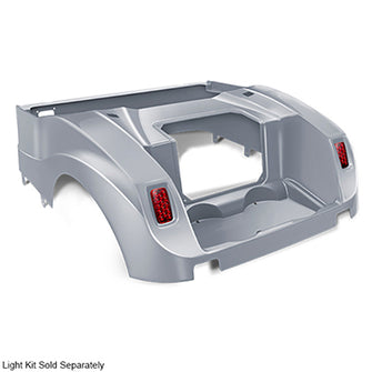 Lakeside Buggies DoubleTake Rear Body, E-Z-Go RXV 08+, Silver- BOD-DT0013-SV-R DoubleTake DoubleTake