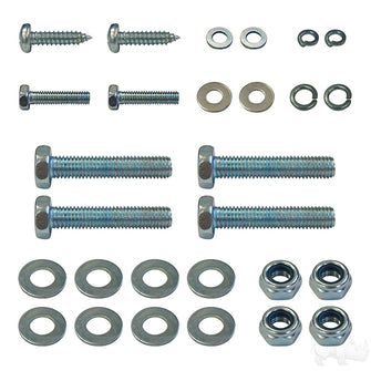 Lakeside Buggies Utility Box Mounting Kit, Club Car Tempo, Precedent- BOX-115 Lakeside Buggies NEED TO SORT