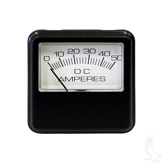 Lakeside Buggies Ammeter, 30A, Square gauge - before 12/90- CGR-005 Lakeside Buggies NEED TO SORT