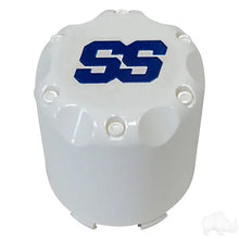 Center Cap, White with Blue SS PN# TIR-SS001-WBL Redhawk 