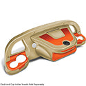 Lakeside Buggies DoubleTake Sentry Dash Center Trim, Universal, Orange- DASH-DT0100-OR DoubleTake DoubleTake