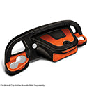 Lakeside Buggies DoubleTake Sentry Dash Center Trim, Universal, Orange- DASH-DT0100-OR DoubleTake DoubleTake