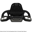 Lakeside Buggies DoubleTake Sentry Dash Cup Holder Trim Set of 2, E-Z-Go TXT 96+, Graphite- DASH-DT0112-GP DoubleTake DoubleTake