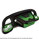 Lakeside Buggies DoubleTake Sentry Dash Cup Holder Trim Set of 2, Club Car DS New Style 00+, Lime- DASH-DT0122-LM DoubleTake DoubleTake