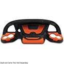 Lakeside Buggies DoubleTake Sentry Dash Cup Holder Trim Set of 2, Club Car Precedent 04+, Orange- DASH-DT0123-OR DoubleTake DoubleTake