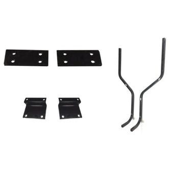 E-Z-GO TXT/T48 Mounting Brackets & Struts for Versa Triple Track Extended Tops with Genesis 250 Seat Kits PN# 26-116 Red Dot 