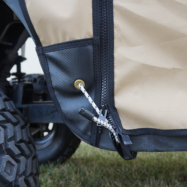 Lakeside Buggies Odyssey Enclosure, 88" RHOX Top, Beige, E-Z-Go RXV 08+ with Rear Seat- ENC-028-BG Rhox NEED TO SORT