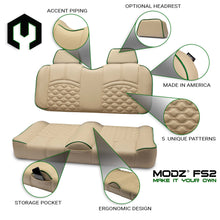 Lakeside Buggies MODZ® FS1 CUSTOM FRONT SEAT - KHAKI BASE- KHAKI Modz NEED TO SORT