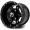 Lakeside Buggies MODZ Ambush Glossy Black 10" Golf Cart Wheel- G1-5100-GB Modz Wheels