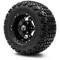 Lakeside Buggies MODZ 10" Ambush Glossy Black Wheels & Off-Road Tires Combo- G1-5100-GB OFF-ROAD OPTION Modz Tire & Wheel Combos