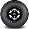 Lakeside Buggies MODZ 10" Ambush Glossy Black Wheels & Street Tires Combo- G1-5100-GB STREET OPTION Modz Tire & Wheel Combos