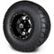 Lakeside Buggies MODZ 10" Ambush Glossy Black Wheels & Street Tires Combo- G1-5100-GB STREET OPTION Modz Tire & Wheel Combos