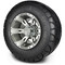 Lakeside Buggies MODZ 10" Ambush Gunmetal Wheels & Street Tires Combo- G1-5100-GM STREET OPTION Modz Tire & Wheel Combos