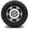 Lakeside Buggies MODZ 10" Ambush Machined Black Wheels & Off-Road Tires Combo- G1-5100-MB OFF-ROAD OPTION Modz Tire & Wheel Combos