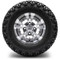 Lakeside Buggies MODZ 10" Vampire Gunmetal Wheels & Off-Road Tires Combo- G1-5102-GM OFF-ROAD OPTION Modz Tire & Wheel Combos